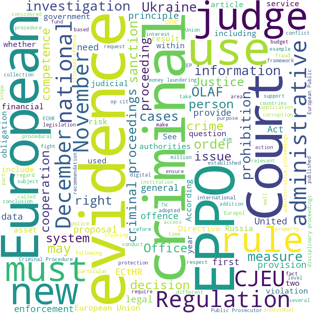 Wordcloud generated from this issue